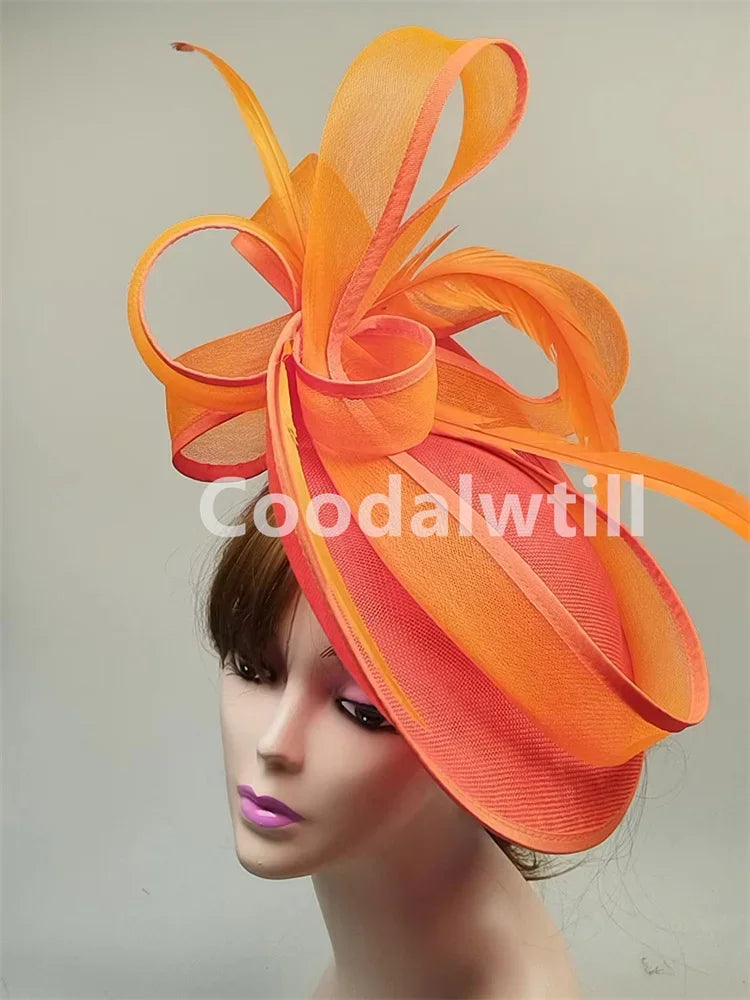 Mesh Fascinator Headpiece Women Formal Event Derby Headpiece Ladies Eleagnt Mariage Millinery Cap Fashion Wedding Fascinator Hat