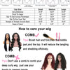 UStyleHair 613 Blonde Bob Lace Hair Lace Front Short Wave Wig Side Part Synthetic Front Wig Heat Resistant Synthetic Hair Daily