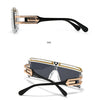 Modern Luxurious Sunglasses for Men Women Square Gradient Designer Unisex Brand Glasses Glamour Fashion Shades UV400