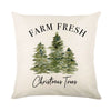Linen Christmas Pillow Cover Snowman Elk Pillow Case 2024 Christmas Decoration for Home New Year Sofa Car Cushion Cover 45x45cm