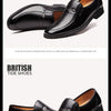 Leather Men Formal Shoes Luxury Brand 2022 Men's Loafers Dress Moccasins Breathable Slip on Black Driving Shoes Plus Size 38-44