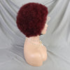 MALAIKA Kinky Curly Short Lace Front Wig Afro Bob Human Hair Natural Hairline 13X4 Lace Frontal Glueless Human Hair Wigs