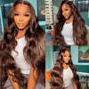 #4 Dark Brown Body Wave Bundles 1/3PCS 100% Human Hair Bundles 18-30 Inches Remy Hair Extensions For Women Brazilian Double Draw