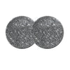 2Pcs Car Non Slip Water Cup Pad Diamond Car Coaster Water Cup Insert Coasters Pads Universal Car Cup Holder Interior Accessories