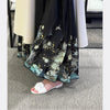 2025 Spring/Summer New Beach Vacation One Word Open Toed Flat Bottom Outerwear Camellia Slippers for Women