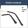 2025 New Cat Eye Anti Blue Light Glasses Women Men Vintage Brand Designer Optical Retro Ins Computer Eyeglasses Clear Spectacle