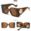 Colorful Square Sunglasses Women Men Two Color Frame Travel Sun Glasses Female Shades UV400 Male Gafas Oculos Brand Luxury