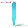 Miss Rola KANEKALON EZ Braid With Tinsel Wire DREAM OCEAN  New Color Synthetic Hair Extension Pre Stretched Twist Jumbo Braid