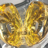 Golden Evening bag Purses and handbag luxury Designer shoulder bags funny shape Party Wedding Acrylic Shiny Clutch purse