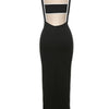 Weird Puss Summer Trend 2 Piece Set Women White Edging Strapless Tops+Shoulder Straps Dress Stretch Matching Streetwear Outfits