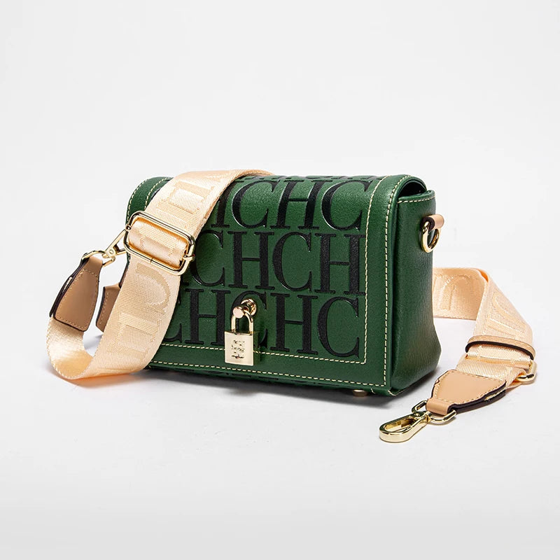 Fashionable Classic Light Luxury Design Exquisite Craftsmanship Women's New Shoulder Bag Letter PU Material Crossbody Bag