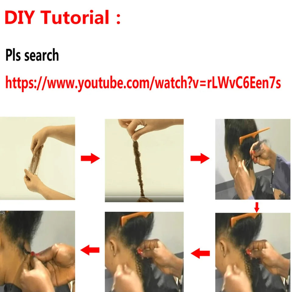 Joedir Brazilian Remy Hair Afro Kinky Curly Bulk Human Hair For Braiding dreadlocks Hair Extensions Crochet Braid hair QVR Hair