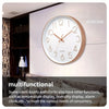 8 Inch Mute Wall Clock Simple Digital Wall Clock Home Decorations Cubic Digital Clock Quartz Wall Clock
