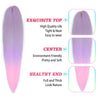 Miss Rola KANEKALON EZ Braid With Tinsel Wire DREAM OCEAN  New Color Synthetic Hair Extension Pre Stretched Twist Jumbo Braid