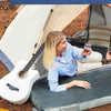 WESTTUNE Memory Foam Mattress CertiPUR-US Portable Roll Up Cot Bed for Home Camping Sleeping Pad Car Mat with Travel Bag