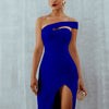 Seamyla 2023 Bandage Dress Sexy White Black Red One Shoulder Bodycon Summer Sleeveless Dress For Women New Celebrity Party Dress