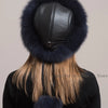 Hot Sale 100% natural Fox Fur Hat Women Cap Thick Fur Cap Winter Warm Hat Female Fashion For Women Hat With Earmuffs Hat