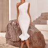Elegant Bandage Dress Luxury Party Evening Club Night Cocktail Modest Holiday Bodcyon Celebrity Woman Clothes High Quality