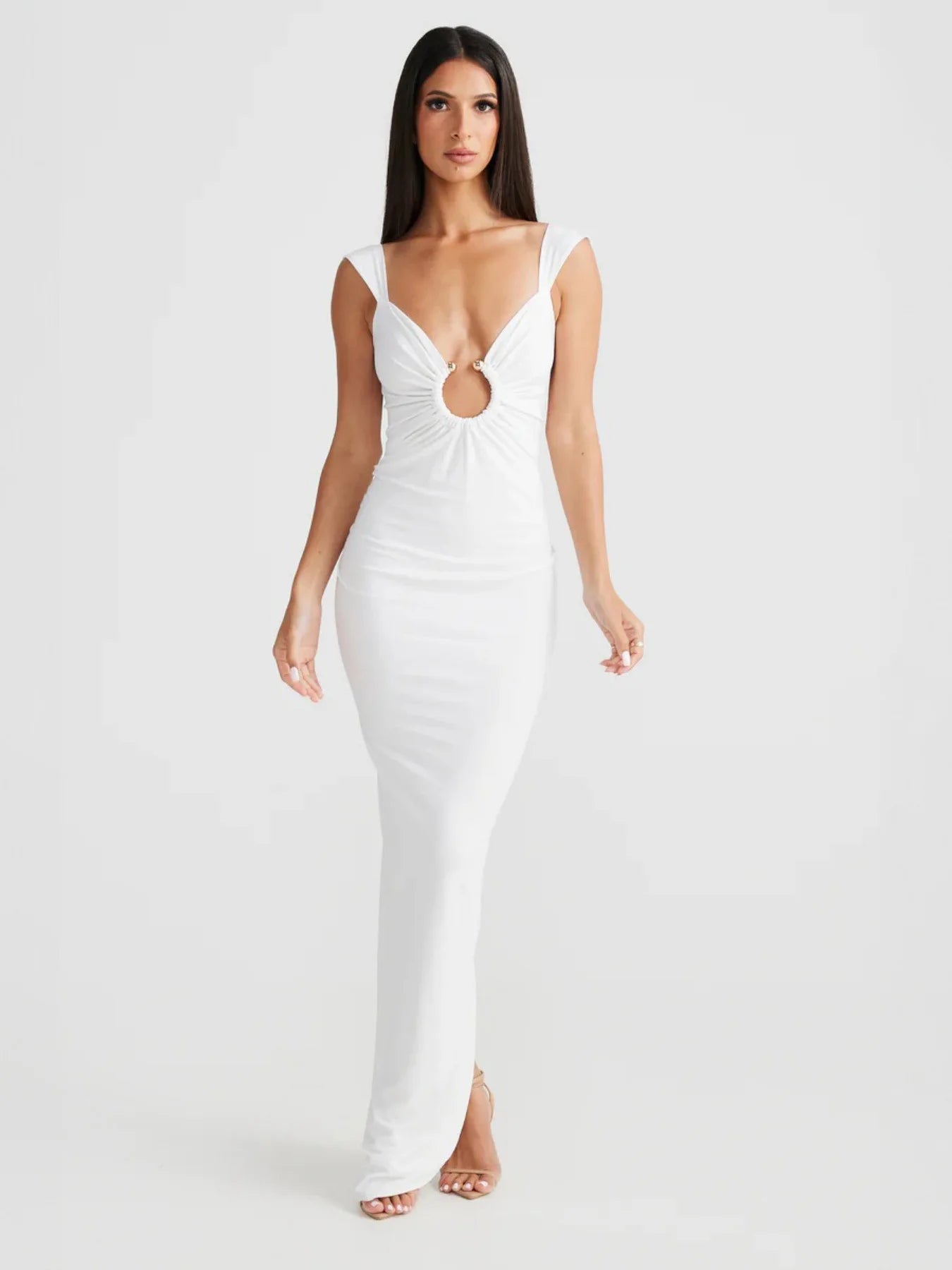 New backless long skirt party club vacation clothing ladies sexy casual summer dress Female 2025 Summer slim dress women