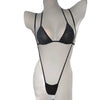 Erotic Rhinestone Lingerie Set Backless Strappy Bra Panty Sexy Costumes Women's Underwear Two-pieces Bikini Set