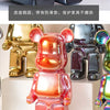 20/28/35cm Aesthetic Bear Figure Stautes Ceramics Violent Bear Figurines Sculptures Decor Luxury Room Decorations Home Ornament