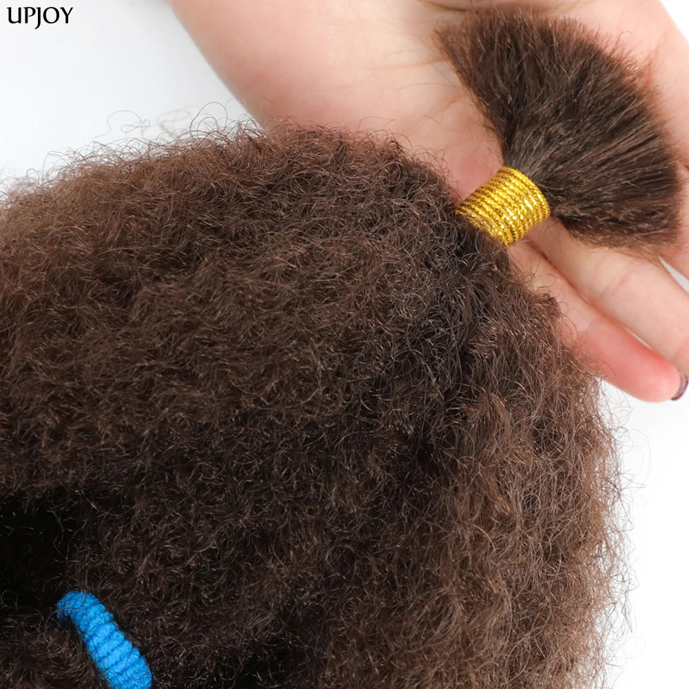 Afro Kinky Curly Hair Bulk Synthetic 12inch Ombre Marley Twists Braiding Hair #1B 4 27 30 33 99J Green Ombre Purple Brown Colors