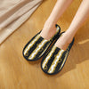 Custom Queen Of Absolutely Everything Gold Baroque Soft Memory Foam House Slippers Women Comfy Warm Anti-skid Sole Slipper