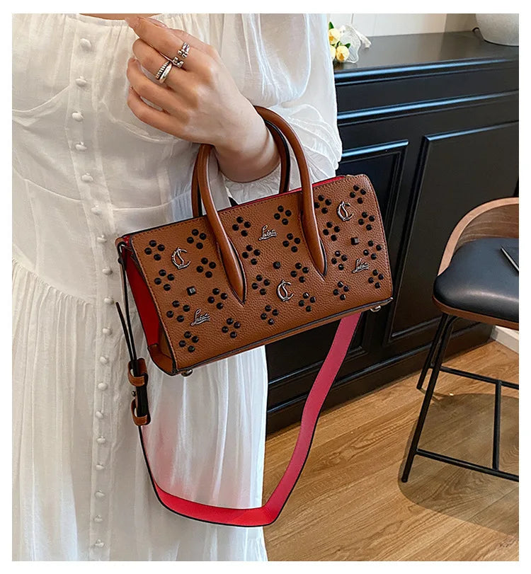 2025 Luxury Brand Design Tote Bag, Hand-held Shopping Bag, Large-capacity Single-shoulder Underarm Women's Crossbody Bag