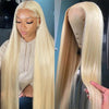 Blonde 613 Human Hair Wigs Straight Hd Lace Frontal Wig 13X6 Brazilian Wig For Black Women 30 40 Inch Lace Front Wig 230 Density