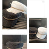 British girl style flat top painter hat retro fashion small scented wool cap Korean newspaper hat marine cap girl