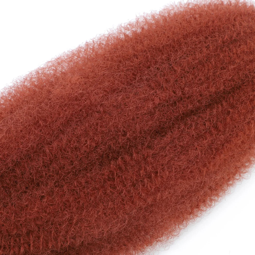 24 inch Kinky Afro Springy Braiding Crochet Hair 18” Marley Kinky Crochet Braids Hair Soft Afro Kinky Twist Crochet Braid Hair