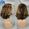 Loose Wave Human Hair Wigs for Black Women 1BT4 Color 13x4 HD Lace Frontal 200% Density Brazilian Fumi Human Hair Wigs