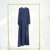 Muslim Abaya Women Dresses Solid Slim Jalabiya Eid 2025 Ramadan Morocco Islam Vestidos Largos Arab Long Robe Dubai Abayas Kaftan