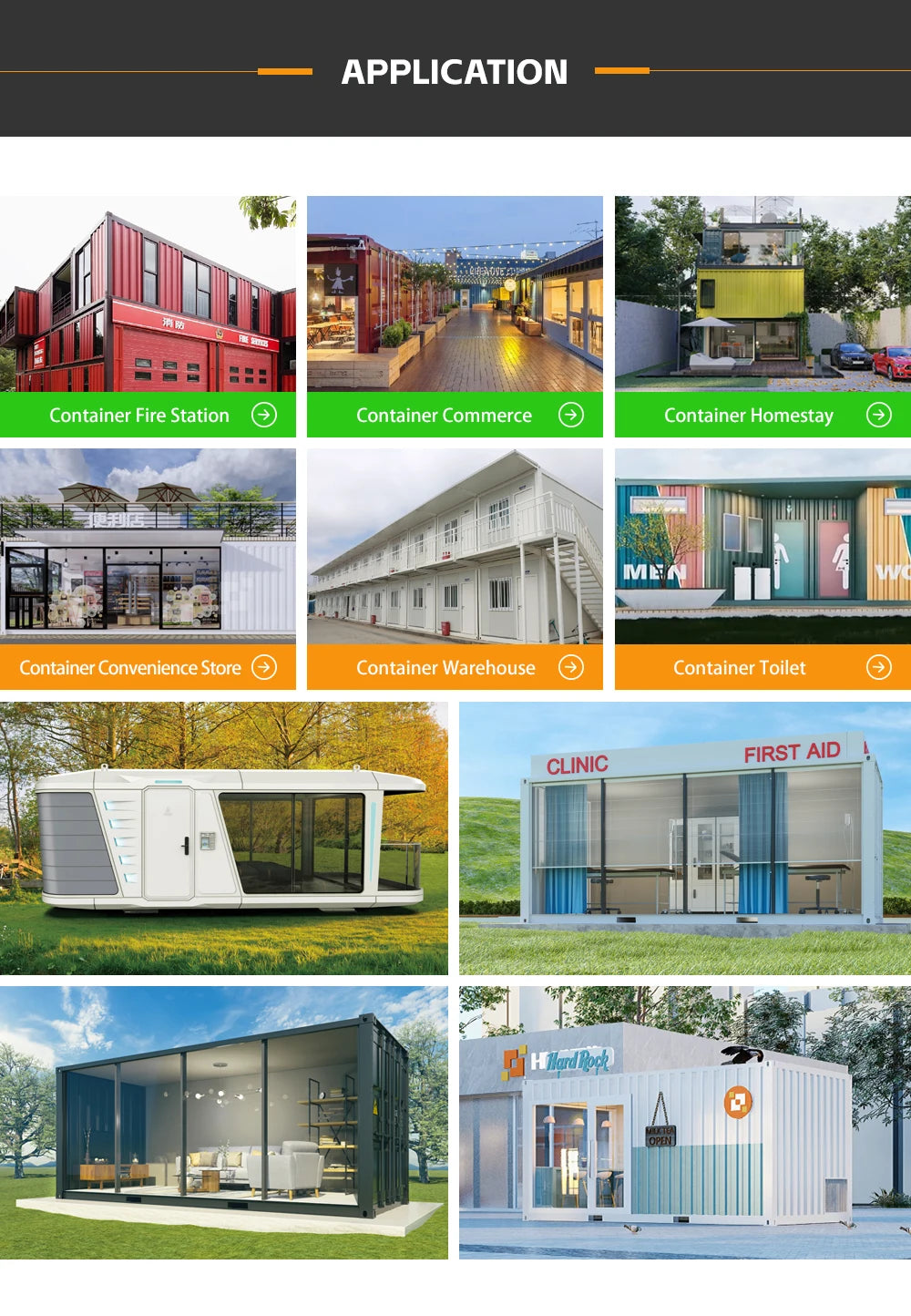 Prefabricated Prefab Mobile Tiny Home Light Steel Roof 2 3 4 5 Bedroom 20ft 40ft Folding Expandable Container House Terrace