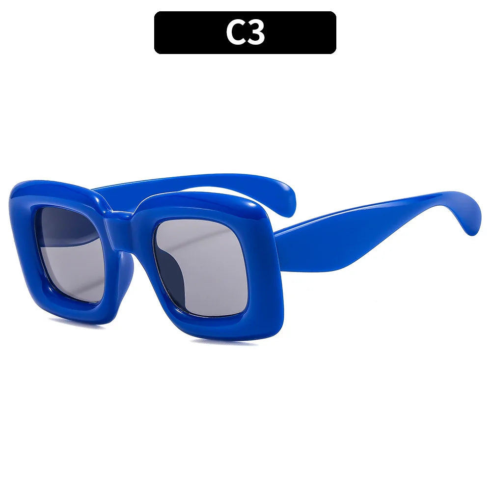 New Children's Fashion Square Sunglasses Cute Baby Protective Sun Glasses Boys And Girls UV Protection Eyewear UV400 Goggles