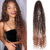Handmade Dreadlocks Hair Extensions 24Inch Soft Crochet Dreadlock Braids Hair Synthetic Faux Locs Braids Hair For Women And Men