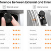 JMCQ USB Android TPMS Tire Pressure Monitoring System Display Alarm System Internal External 5 Sensors For Car Navigation Radio