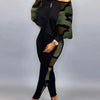 2024 New Autumn Women's Long-Sleeved Round Neck Off-Shoulder Fashion Casual Suit Pants Set Woman Coordinated Pants Sets