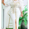 Elegant African Dresses for Women 2025 New Africa Clothing Plus Size Turkey Wedding Party Long Dress Dashiki Ankara Outfits Robe
