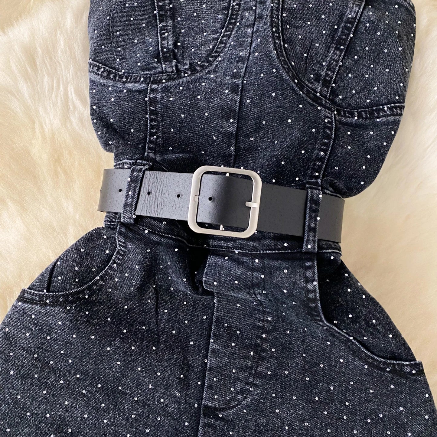 Women Denim one pieces Summer Playsuit Fashion Hot Drill High Waist Slim Sleeveless Strapless Sashes Outfits
