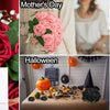 50-200PCS Artificial Roses Flowers Foam Flowers with Stems Fake Roses for DIY Wedding Bouquets Centerpieces Valentine's Day