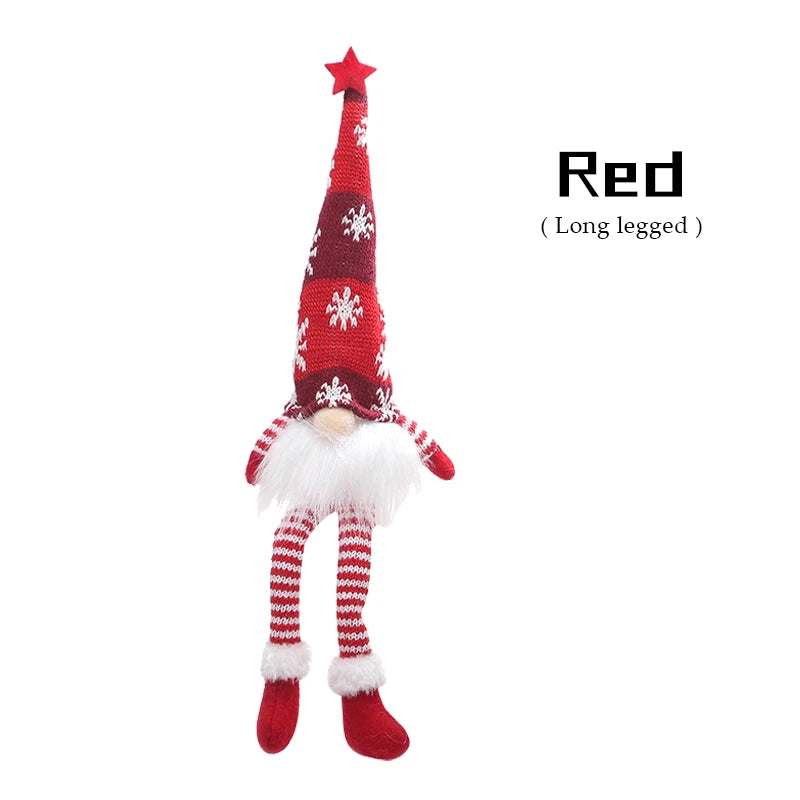 Glowing Gnome Christmas Faceless Doll Plush Toys 6 Styles Santa Claus Merry Christmas New Year Gifts Navidad Natal Home Decor