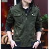 mens cargo jackets New Fashion bomber jacket mens wear simple British style Warm Windproof Jacket and coat baseball jacket male