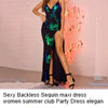 Sexy halter rhinestone mini summer dress women elegant bodycon night club party dresses woman short evening dresses vestidos HL