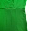 2024 summer new short sleeve V-neck waist solid color Tunle pencil skirt dress