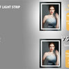 Smart LED Bathroom Mirror Rectangle Wall Mount Mirror w Bluetooth Speaker,Time,Temperature,Light Memory,Front & Backlit,Anti-Fog