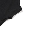 OMSJ Women Gothic 2024 Black Hooded Knitted High Split Long Dress Hollow Sexy See-through Straight Dress Festival Rave Club Wear