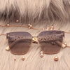 2024 new top luxury fashion sunglasses for women trendy street style quality anti-ultraviolet sunglasses(DS-8829)