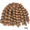 Synthetic Ombre Braiding Hair Jumpy Wand Curl Crochet Braids Hair Extension for Black Women Jamaican Bounce Curly Hair For Women
