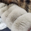 2025 MAOMAOKONG Natural Real Fox Fur Coat Women Winter Long Sleeve Luxury Raccoon Fur Jackets Thick Top Female Furry Coat Vest